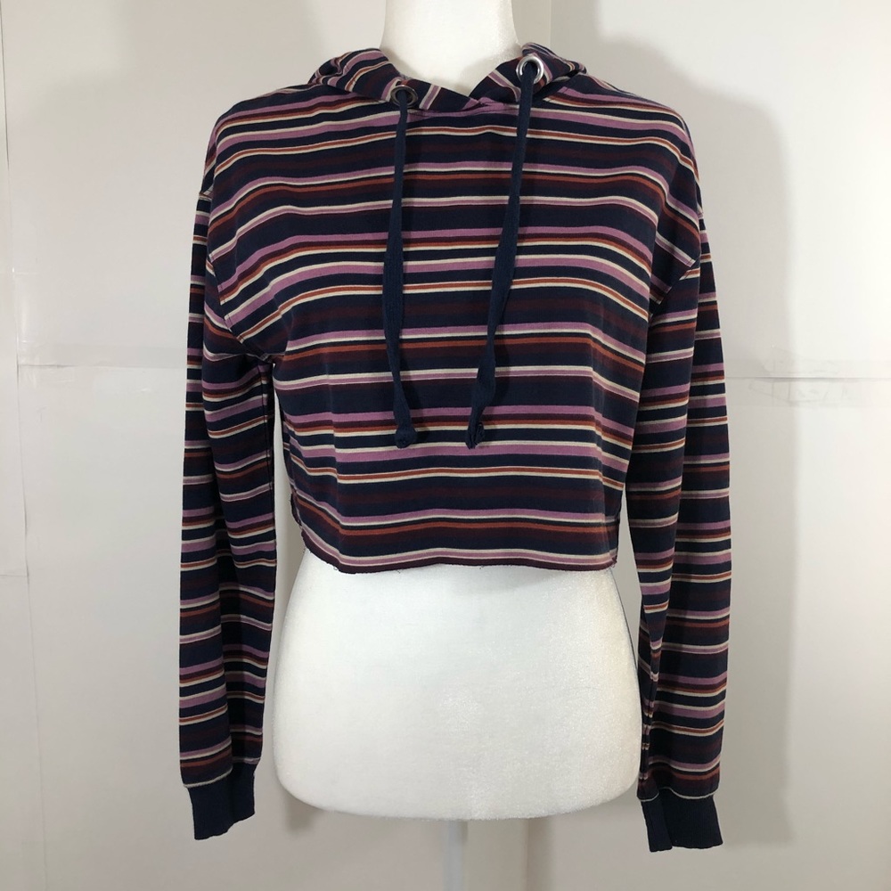 lightweight crop hoodie